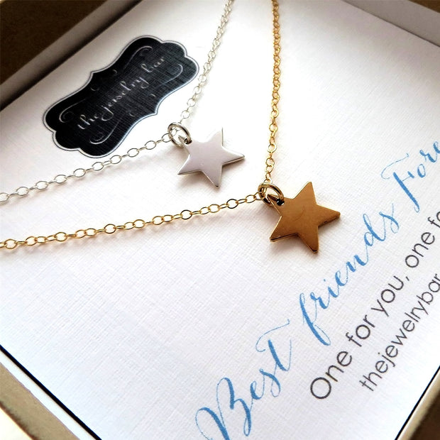 best friends star necklace set of 2 - RayK designs