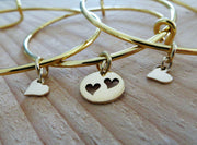 mother two daughter bangle bracelets - RayK designs