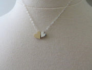 Godmother Goddaughter double heart necklace - RayK designs