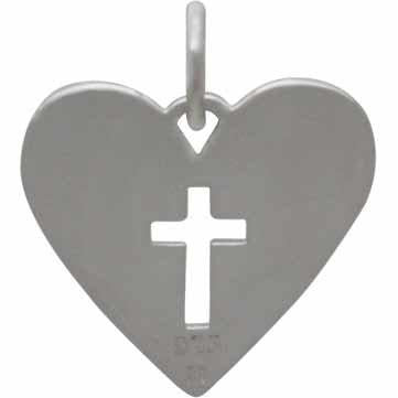 Godmother heart cross necklace - RayK designs