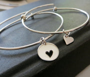 mother three daughter bangle bracelets - RayK designs