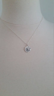 Mother daughter Dandelion charm necklace set - RayK designs